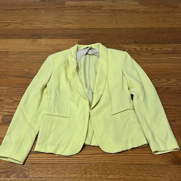 Rag & Bone Women’s Yellow Blazer Size 6 - Picture 1 of 5